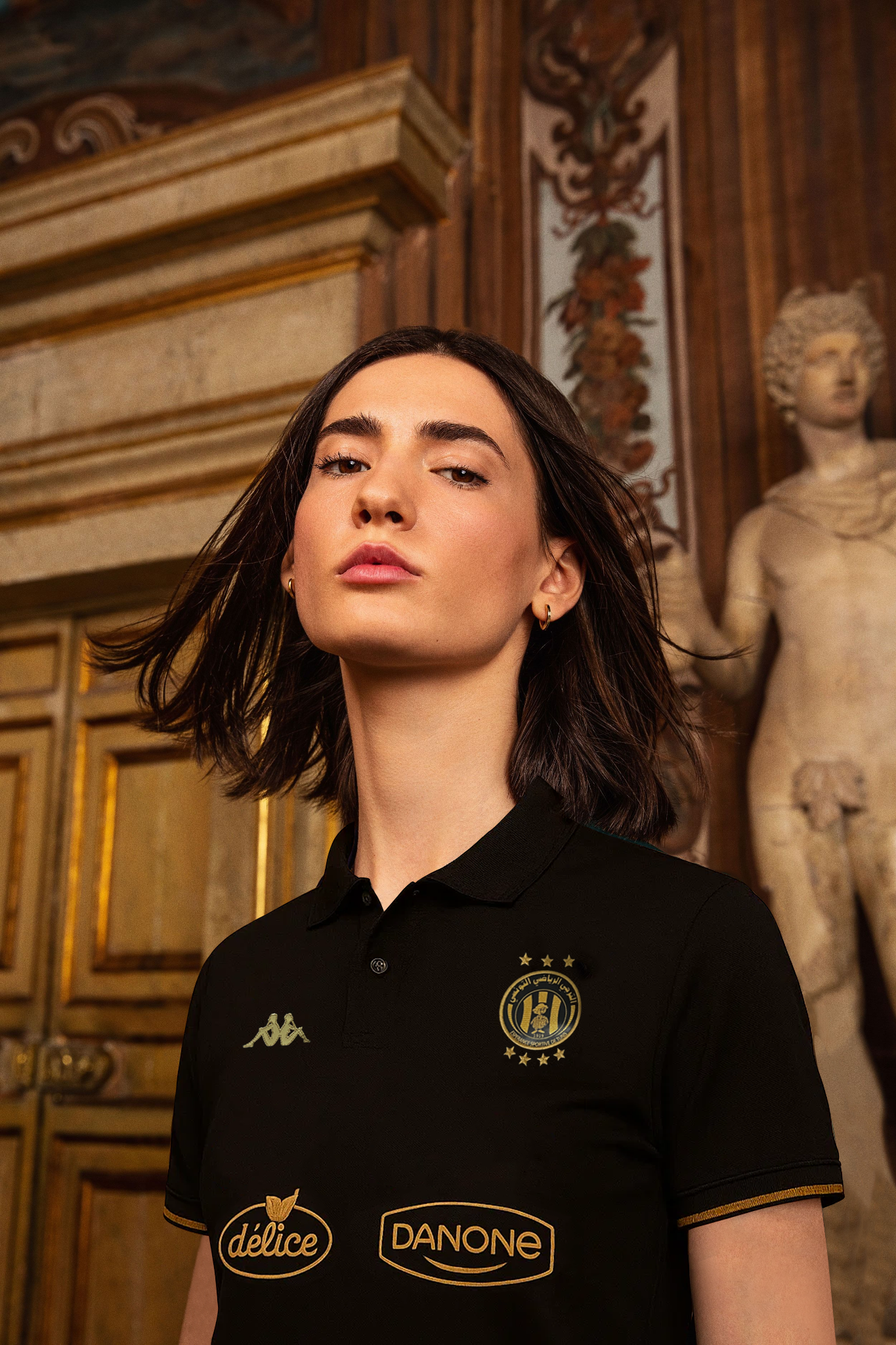 Luxurious Black Esperanza Tee