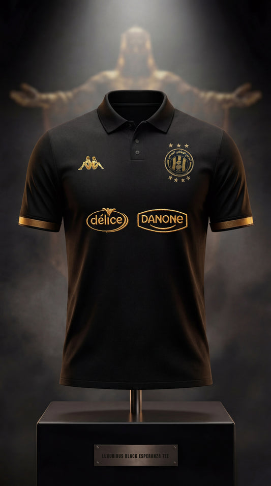 Luxurious Black Esperanza Tee